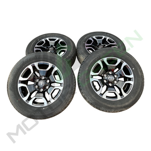 Toyota Hilux 2023 18" Alloy Wheels and tyres 265/60/18 8X7.5J