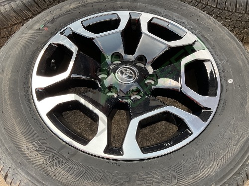 Toyota Hilux 2023 18" Alloy Wheels and tyres 265/60/18 8X7.5J