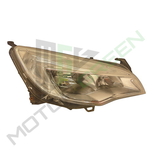 Vauxhall Astra J 2010-2012 RH Drivers Side Headlamp (Halogen)