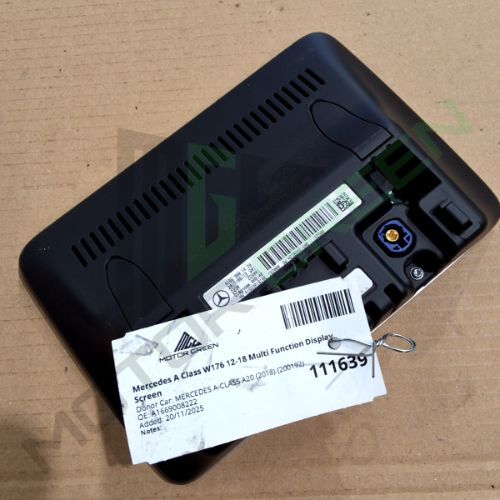 Mercedes A Class W176 12-18 MultiFunction Display Screen A1669018106