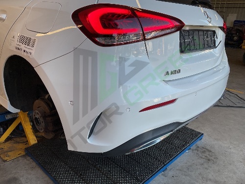 Mercedes A-Class W177 2018-2022 Complete Rear Bumper White 149