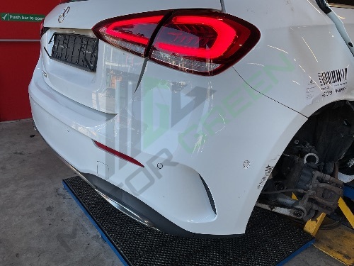 Mercedes A-Class W177 2018-2022 Complete Rear Bumper White 149