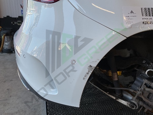 Mercedes A-Class W177 2018-2022 Complete Rear Bumper White 149