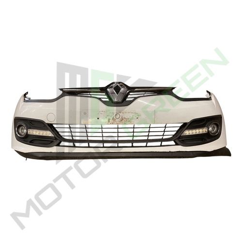 Renault Megane MK3 2014-2016 Front Bumper White