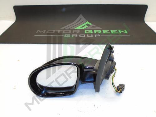 Vauxhall Corsa C 2001-On Black/Grained LH Passenger M3 Door Mirror 13123973