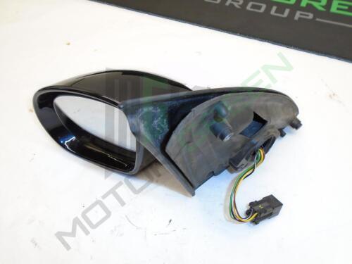Vauxhall Corsa C 2001-On Black/Grained LH Passenger M3 Door Mirror 13123973