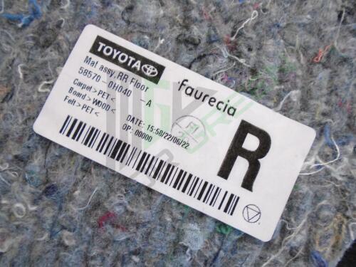 Toyota Aygo X 2022-On Boot Carpet in Black